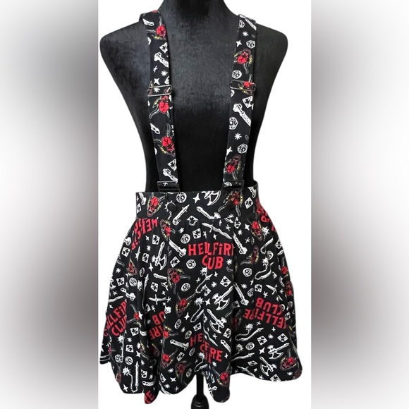 Her Universe Dresses & Skirts - Stranger Things Her Universe Suspender Skirt Apron Dress Adjustable Straps Med